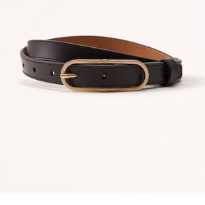 NEW Black & Brown Oval Belt from Abercrombie & Fitch